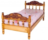 Кровать Точенка №1 с матрасом