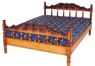 Кровать Точенка №6 с матрасом